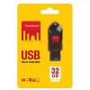 Strontium Pollex USB 32 GB Flash Drive (Black, Red)